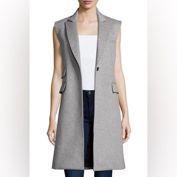 Rag & Bone Wool Duchess Vest - Picture 1 of 8